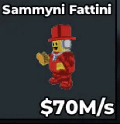 Steal A Brainrot Sammyni Fattini