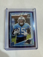 2025 Donruss Optic Football Jimmy Horn Jr #281 Rated Rookie Purple Shock (RC)