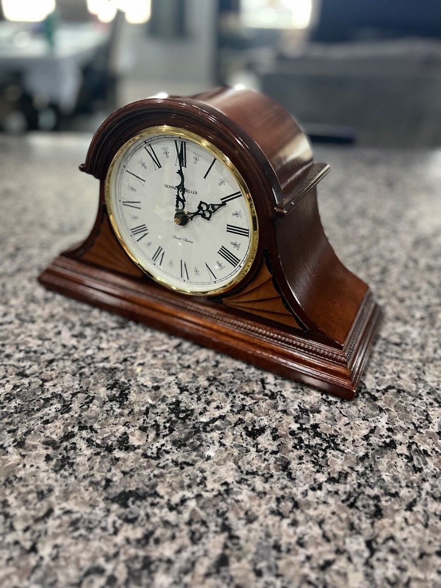 Howard Miller 72nd Anniversary Tristan Dual Chime Mantel Clock 635