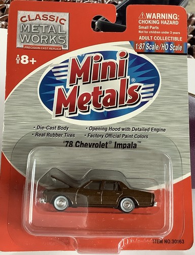 Vehículo auto Chevrolet Impala 1978 mini metales escala 1:87 HO #30163 ~ | Zustand: New