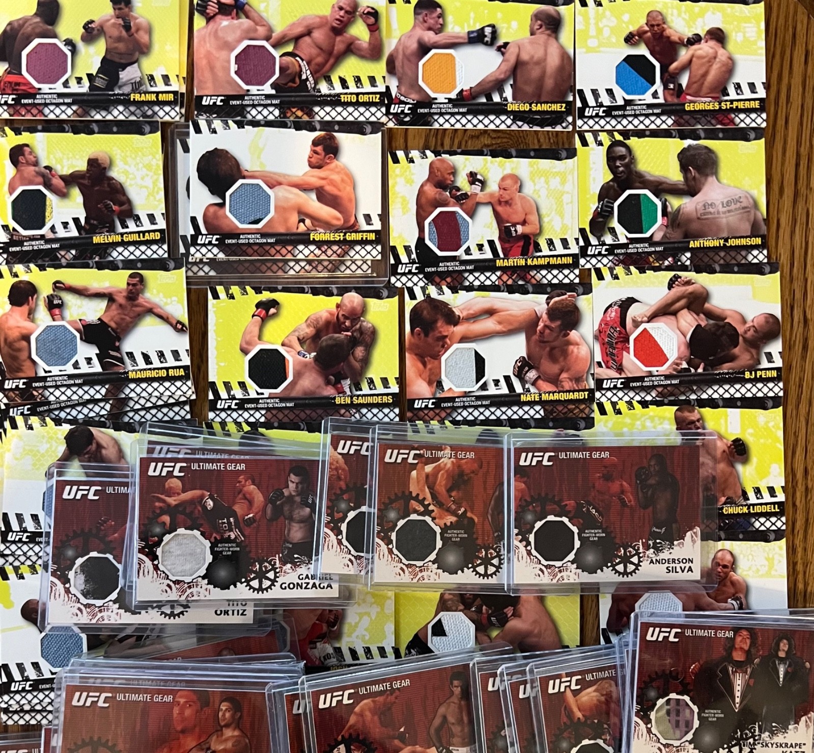 Diego Sanchez #FM-DS Ufc Cards 2010 Topps UFC Fight Mat Relic trading card — raw and PSA graded price guide