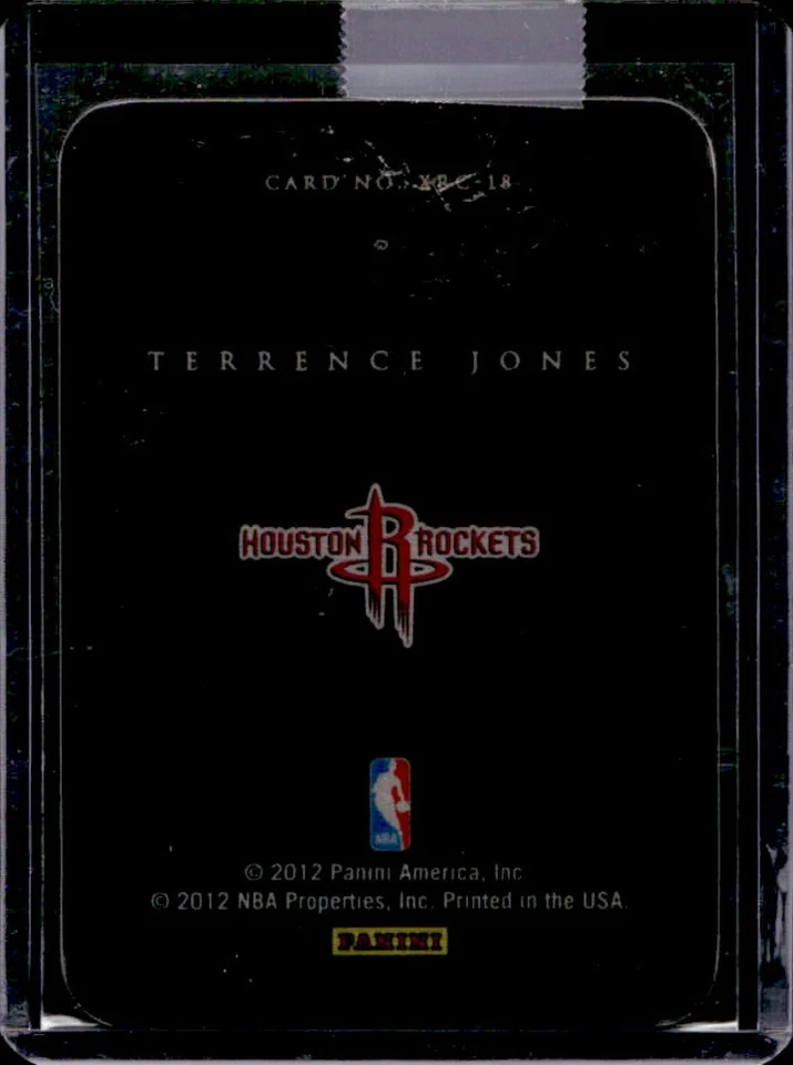 2011-12 Panini Gold Standard Terrence Jones 2012 Draft Pick Rookie RC #XRC-18 - Image 2 of 2