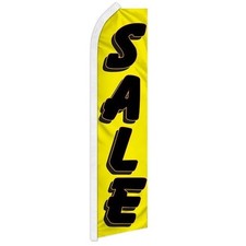 Sale Advertising Feather Flag Flutter Swooper Banner Sale Here Summer Sale Here