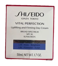 Benefiance Uplifting And Firming Day Cream Shiseido  50mL 1.7oz SPF 30 ReNeura