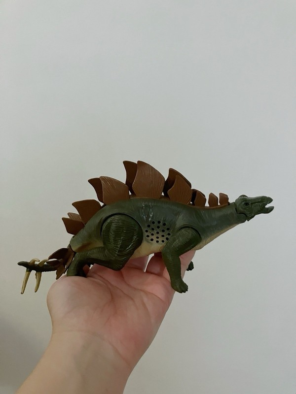 Green Stegosaurus Dinosaur Toy Figure Pretend Play Dinosaurs Ages 3-7