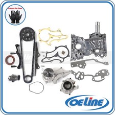 Timing Chain Cover Kit for 85-95 Toyota Pickup Heavy Duty 22R w/ Water Oil Pump