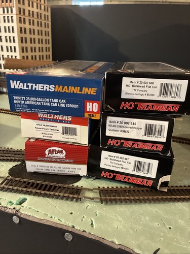 Ho Scale Lot Of Empty Boxes