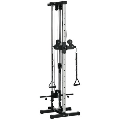 Kraftstation höhenverstellbar 25-165 cm mit Dual-Pulley-Systemen Adaptern