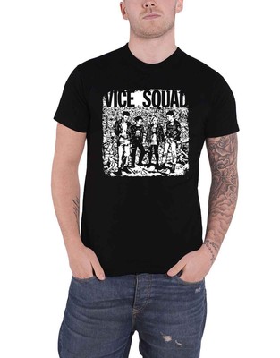 Vice Squad T Shirt Last Rockers Band Logo new Official Mens Black