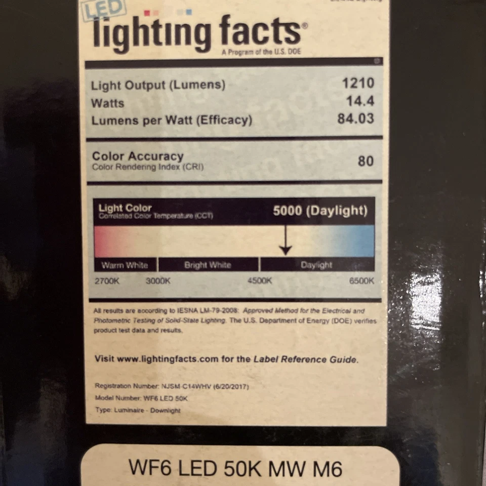 10x (pack de 10 unidades) Downlight Empotrado Ultra Delgado 6" LED Litonia CAJA ABIERTA. Foto 4 de 4