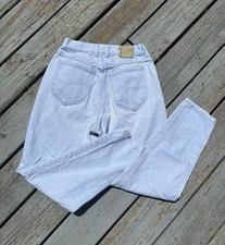Vintage Lee Women s Light Wash High Waisted Jeans Actual 28x27 Mom Made In USA