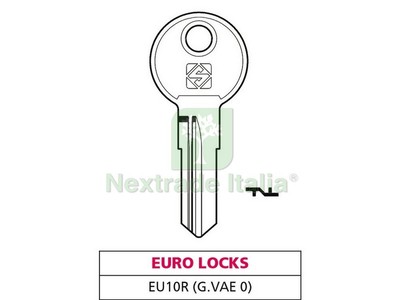 10PZ CHIAVE ASC EU10R (G. VAE 0) EURO LOCKS: | eBay