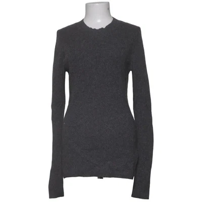H&M, pull en tricot, taille : M, gris, cachemire, unicolore, tricot fin, femm... - Photo 1/4