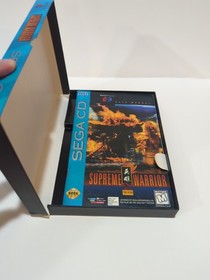 Supreme Warrior (Sega CD) 2 Discs - Complete in Box W Reg, and tested.