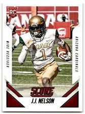 2015 Score #430 J.J. Nelson Arizona Cardinals Rookie