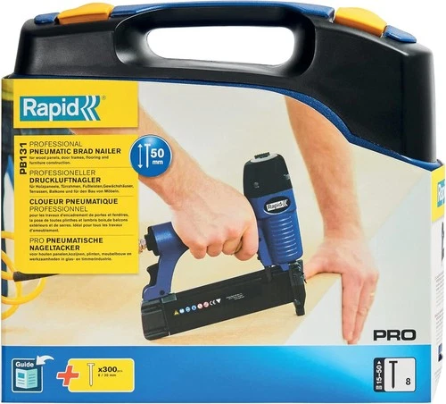 Rapid PRO PB131 - Pneumatic Nailer for Nails No. 8 (15-50mm), Handle
