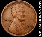 1911-D Lincoln Wheat Cent- Semi Key Better Date No Reserve #J4654