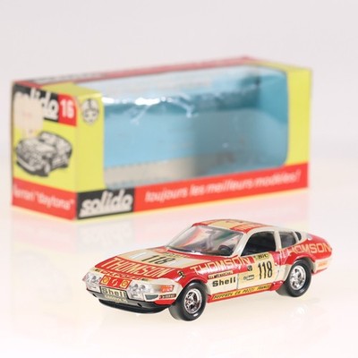 Ferrari Daytona Thomson #118 1/43 Rennwagen Rot Mit Box Solido 16