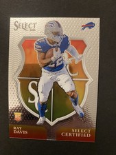 Ray Davis 2024 Select Rookie Mint Certified #22 Panini Bills
