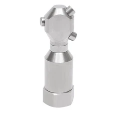 1/2'' Pressure Quick Washer Drain Sewer Cleaning Pipe Jetter Rotary Nozzle 3 Jet