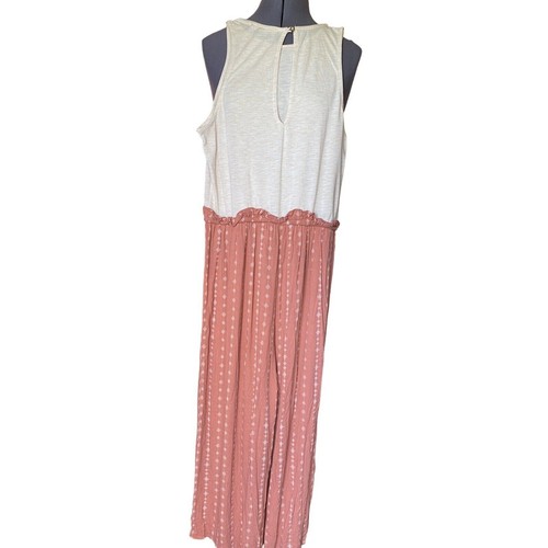 Jolt Romper Womens Size Large Sleeveless Halter Top Crop Wide Leg Bottom Autumn - Picture 3 of 9