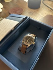 Oris Big Crown Pointer Date Automatic 36MM Black Dail Brown Leather Strap Watch