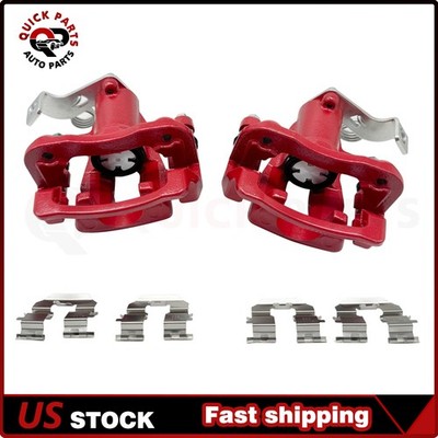 2x Disc Brake Caliper w/ Bracket For Kia Rio 2012-2017 Rear Left & Right 19B6810
