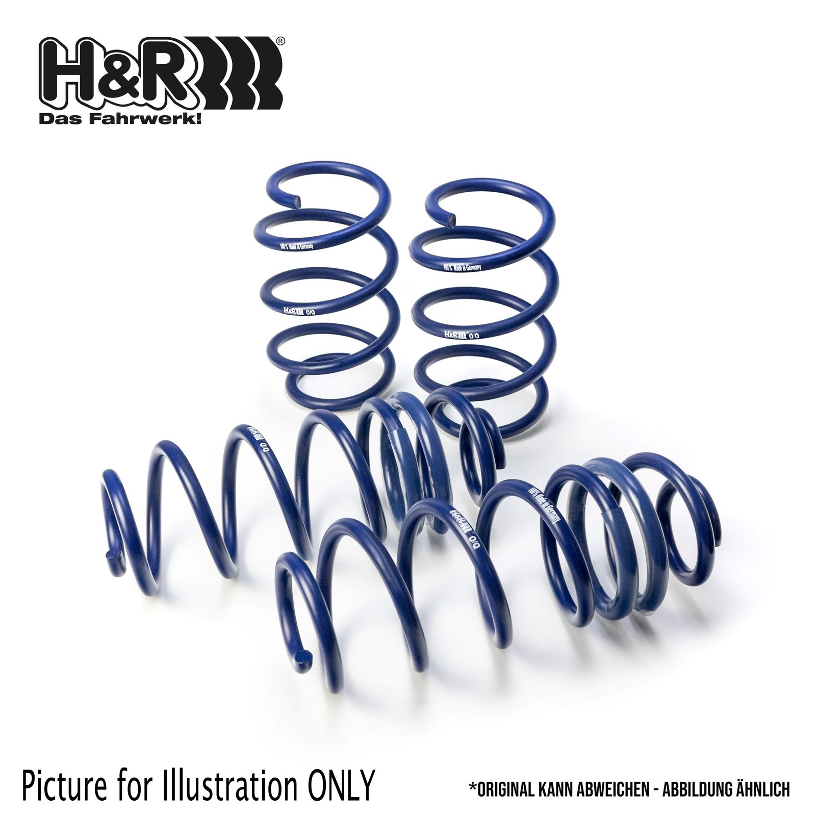 H&R Lowering Springs 45/30mm for BMW 3-Series (E90) Saloon 2WD 911kg+ FA 05>On