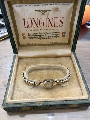 Vintage Longines 10k Gold Filled Mechanical Watch & Original Box-Runs USA Seller