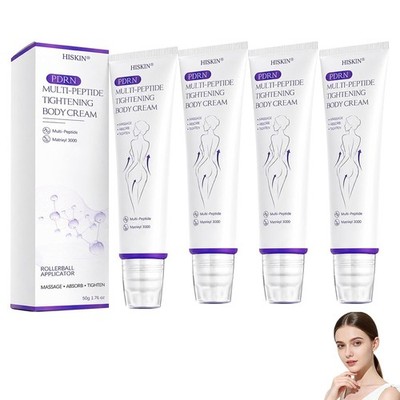 HISKIN PDRN Multi-Peptide Massaging Body Cream 50g for All Skin Types