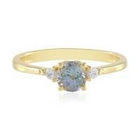 Cavill Ring Sterlingsilber Gelbvergoldet 0,52Ct Tansanit Damen Schmuck-