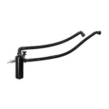Upr Oil Separator Black With Single Valve Catch Can Passenger Side Kit Mustang G