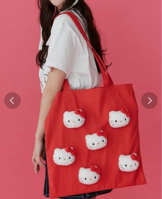 Hello Kitty 50th Anniversary Tote bag RED Merry Jenny