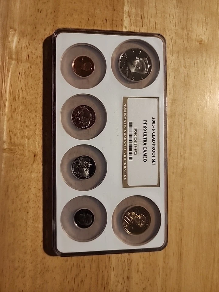 2005 S Clad Proof Set PF69 Ultra Cameo NGC Certified - Image 2 of 4