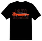 1970 Superbird black or white tee musle car 440 383 hemi