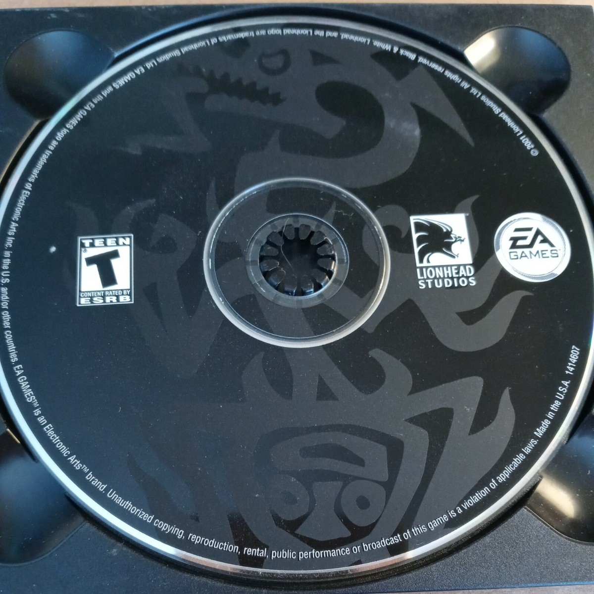 Black & White (2001 PC Win) Vintage Game CD-ROM Game Paper Case