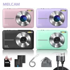 Digital Camera for Kids Video Camera with 32GB SD Card 16X Digital Zoom Portable