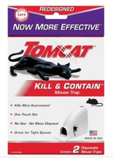 Tomcat Mouse Trap 2 Pack Kill And Contain Dis...