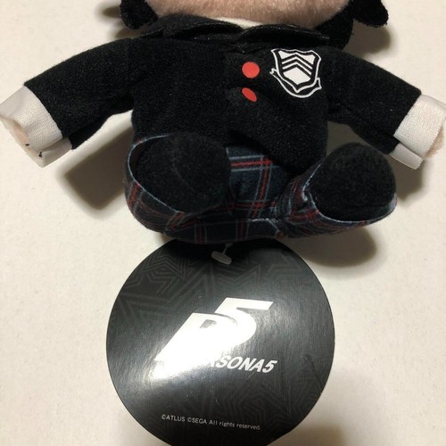 Persona 5 Hero Joker Ren Amamiya Plush Doll Key Chain SEGA From Japan21cm - Picture 3 of 5