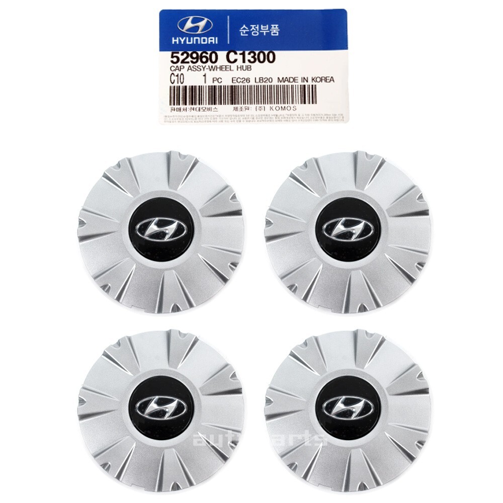 Genuine 52960C1300 Wheel Center Cap 17inch 4pcs For Hyundai SONATA