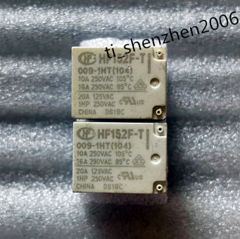 3PCS/LOT HF152F-T-009-1HT 4PINS POWER RELAY | eBay