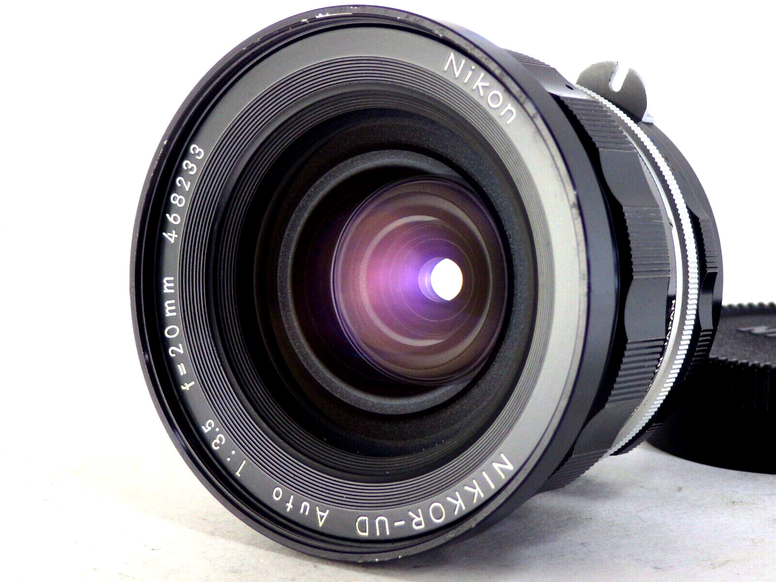 Nikon Nikkor-UD Auto 20mm f/3.5 Non Ai Wide Angle MF Lens Prime SLR Camera JAPAN