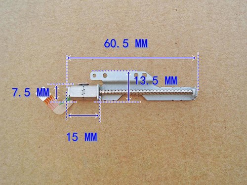 5x Para Sankyo 3-5V 2 fases 4 cables 6*7,5 mm motor paso a paso con varilla de tornillo - Imagen 3 de 5