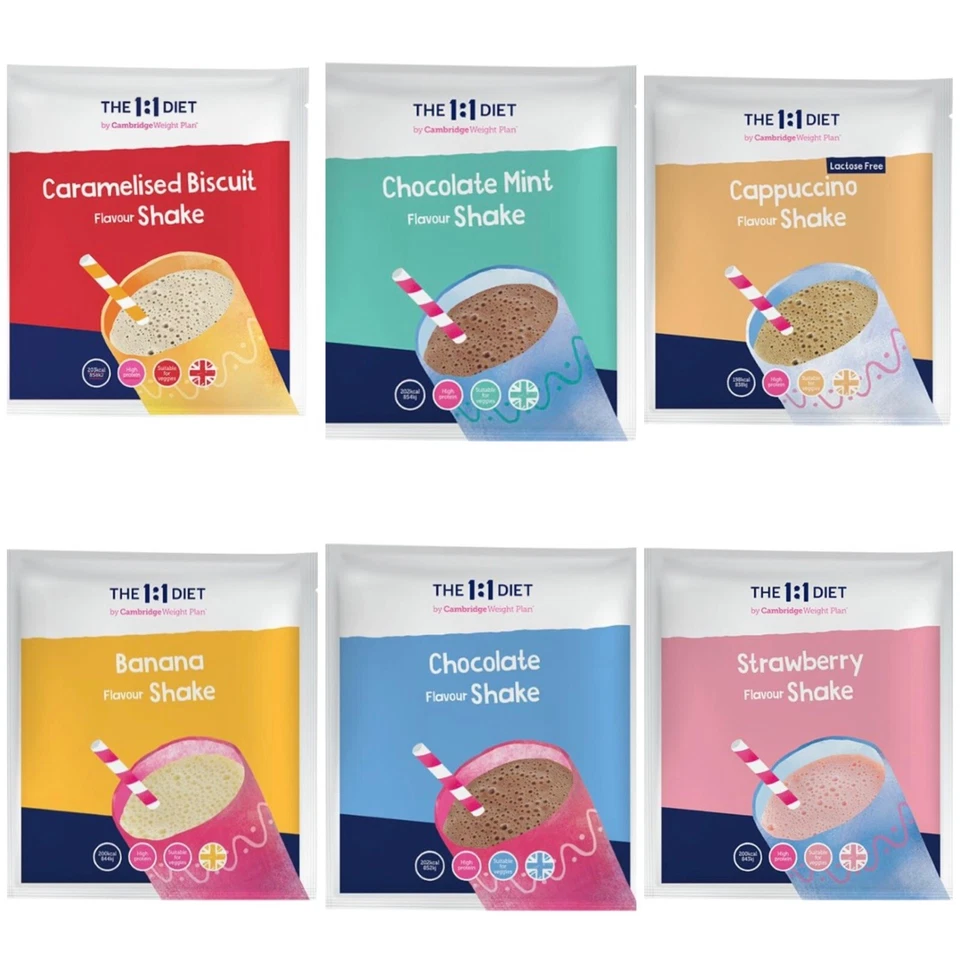 CAMBRIDGE DIET 1:1 Diet By CWP Shakes X7