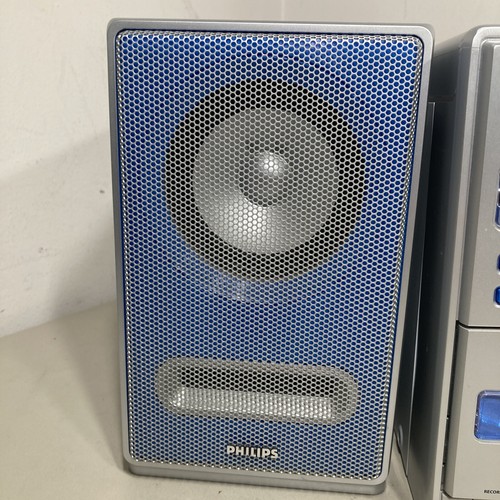 Philips MC-128 LEGGERE DESCRIZIONE FM Radio Nastro Cassetta Lettore CD Micro System - Foto 4 di 15
