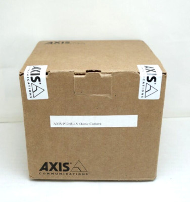 New AXIS Communications P3268-LV 02331-001 4K 8MP IP IR Indoor Dome Camera