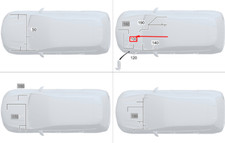 MB GLA H247 AMG Exhaust Gas Flap Wiring Harness RHD A1775400620