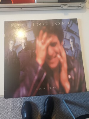 KILLING JOKE Night Time 1985 UK LP + INNER Love Like Blood, Eighties EX-/EX-