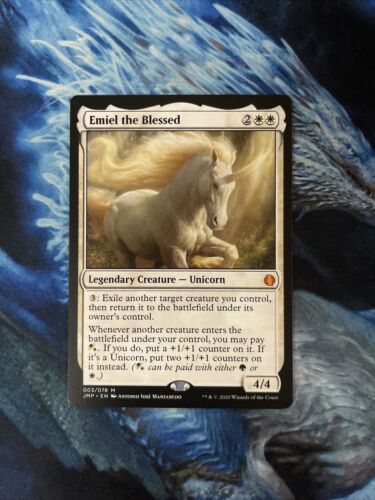 MTG Magic the Gathering Emiel the Blessed (3/496) Jumpstart NM - Picture 1 of 2