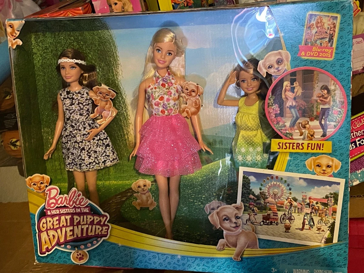 Barbie great puppy adventure skipper on sale doll